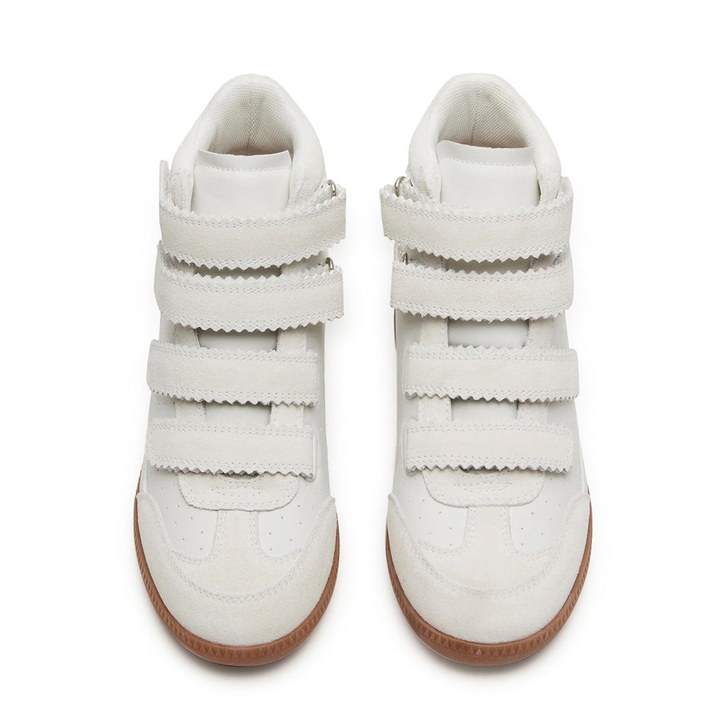 Mustang Sneaker WHITE SUEDE