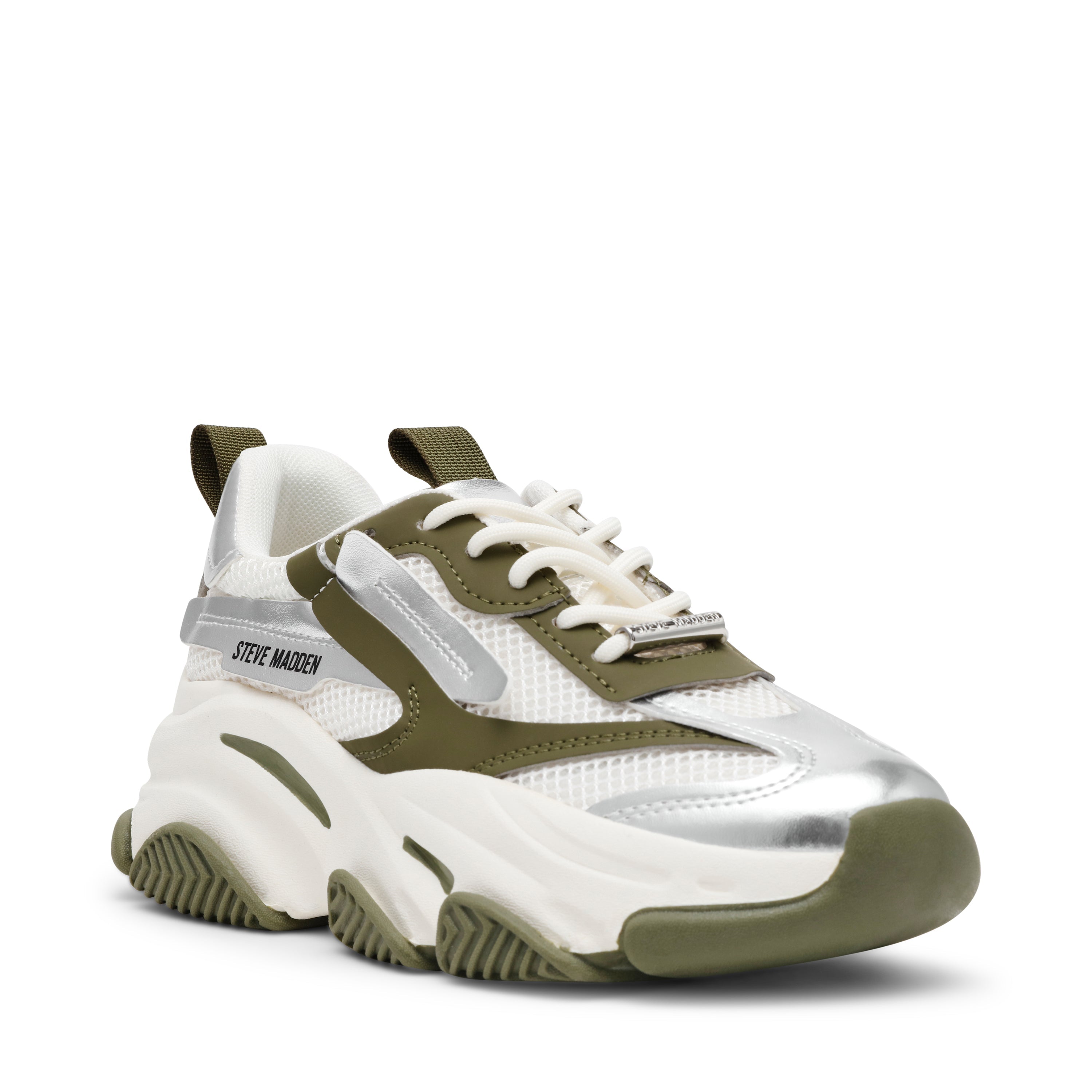 Possession-E Sneaker OLIVE / SILVER